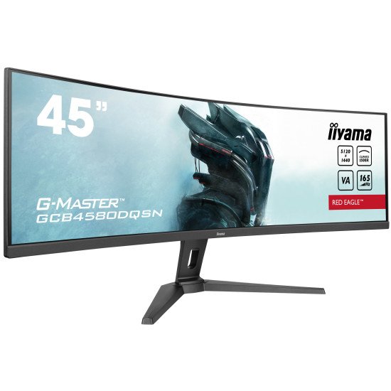 iiyama G-MASTER RED EAGLE CURVED écran PC 114,3 cm (45") 5120 x 1440 pixels Dual QHD LED Noir