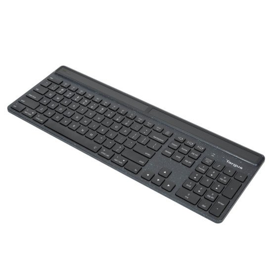 Targus Sustainable Energy Harvesting EcoSmart clavier Bluetooth QWERTZ Allemand Noir