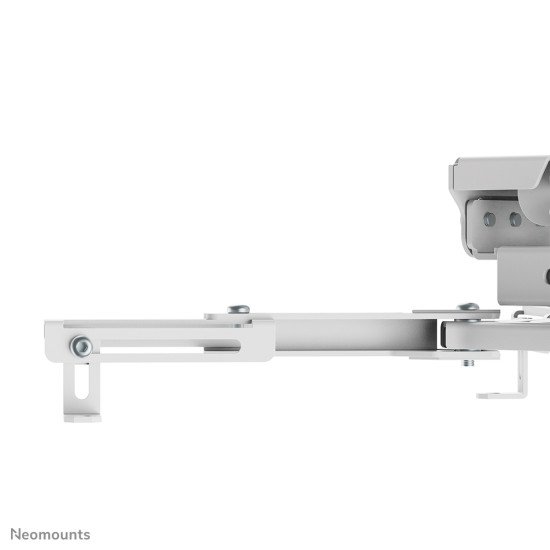 Neomounts CL25-550WH1 Support de plafond pour vidéoprojecteur - h74.5-114.5 cm - installation facile - orientable