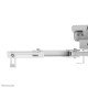 Neomounts CL25-550WH1 Support de plafond pour vidéoprojecteur - h74.5-114.5 cm - installation facile - orientable