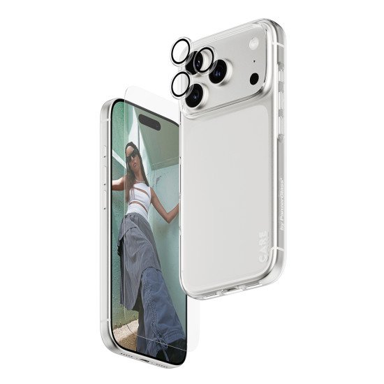PanzerGlass SAFE. | CARE by ® 3-in-1 Fashionable Combo Bundle iPhone 17 Pro Protection d'écran transparent Apple 1 pièce(s)