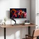 Manhattan Support de bureau pour TV/moniteurs (bras à ressort à Bras articulé), écrans 13" à 42", fixation à l'arrière par pince ou passe-câble, Compatibilité VESA : de 75x75 à 200x200 mm (vérifiez les dimensions des quatre trous de fixation à l