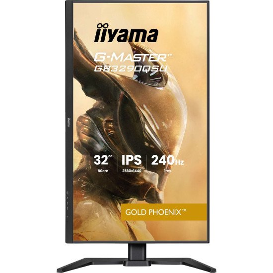 iiyama G-MASTER GB3290QSU-B1 écran PC 80 cm (31.5") 2560 x 1440 pixels 2K Ultra HD LED Noir iiyama G-MASTER GB3290QSU-B1 écran PC 80 cm (31.5") 2560 x 1440 pixels 2K Ultra HD LED Noir