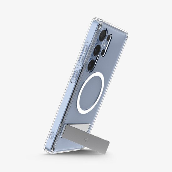 Spigen Ultra Hybrid S (MagFit) coque de protection pour téléphones portables 17,5 cm (6.9") Housse Transparent, Blanc Spigen Ultra Hybrid S (MagFit) coque de protection pour téléphones portables 17,5 cm (6.9") Housse Transparent, Blanc