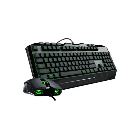 Cooler Master Gaming DEVASTATOR 3 clavier Souris incluse Jouer USB QWERTZ Allemand Noir Cooler Master Gaming DEVASTATOR 3 clavier Souris incluse Jouer USB QWERTZ Allemand Noir