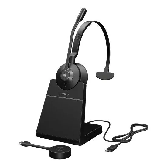 Jabra Engage 55 SE Casque Sans fil Arceau Bureau/Centre d'appels Noir Jabra Engage 55 SE Casque Sans fil Arceau Bureau/Centre d'appels Noir