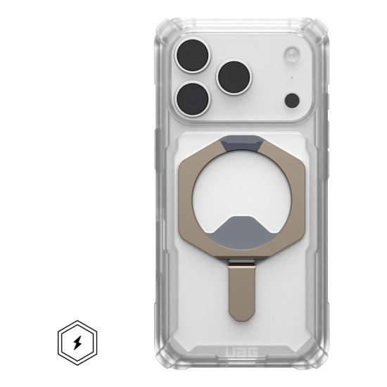 Urban Armor Gear 114527114G36 coque de protection pour téléphones portables 16 cm (6.3") Housse Titane, Transparent