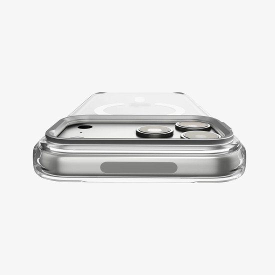 Spigen Ultra Hybrid Optik S (Mag Fit) coque de protection pour téléphones portables 17,5 cm (6.9") Housse Transparent, Argent