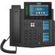 Fanvil X6U V2 téléphone fixe Noir 20 lignes LCD Wifi Fanvil X6U V2 téléphone fixe Noir 20 lignes LCD Wifi