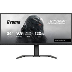 iiyama GCB3482WQSU-B1 écran PC 86,4 cm (34") 1440 x 3440 pixels UltraWide Quad HD LED Noir