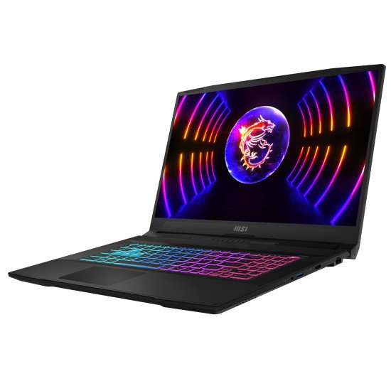 MSI Katana 17 B13UCRK-1426 Intel® Core™ i5 i5-13420H Ordinateur portable 43,9 cm (17.3") Full HD 16 Go DDR5-SDRAM 512 Go SSD NVIDIA GeForce RTX 3050 Wi-Fi 6E (802.11ax) DOS gratuit Noir