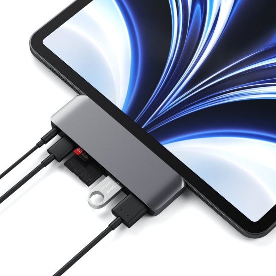 Satechi ST-MPHSDM station d'accueil Avec fil USB 3.2 Gen 2 (3.1 Gen 2) Type-C Noir Satechi ST-MPHSDM station d'accueil Avec fil USB 3.2 Gen 2 (3.1 Gen 2) Type-C Noir