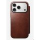 Nomad Modern Leather Folio coque de protection pour téléphones portables 16 cm (6.3") Marron