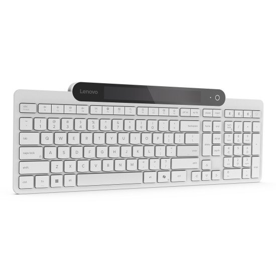 Lenovo 800 clavier Bureau Bluetooth Portuguais Blanc