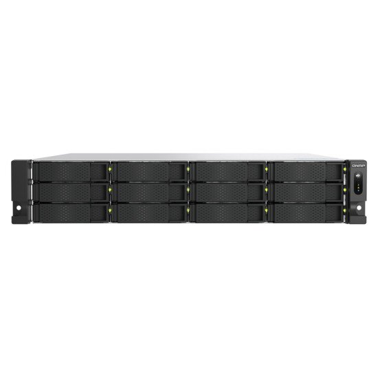 QNAP TS-H1277AXU-RP NAS Rack (2 U) Ethernet/LAN Noir E-2136