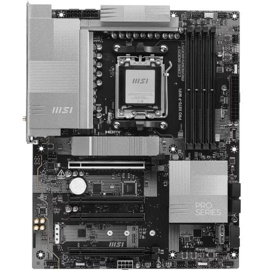 MSI PRO X870-P WIFI carte mère AMD X870E Emplacement AM5 ATX MSI PRO X870-P WIFI carte mère AMD X870E Emplacement AM5 ATX