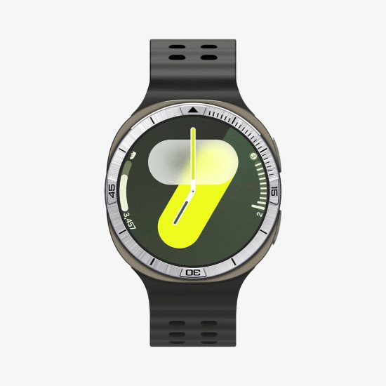 Spigen Bezel Tune Étui Argent Aluminium, Acier inoxydable