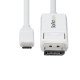 StarTech.com Câble USB-C vers DisplayPort 1.2 de 2m 4K 60Hz, Câble Adaptateur Bidirectionnel DP vers USB-C / USB-C vers DP Réversible, Compatible Thunderbolt, Blanc StarTech.com Câble USB-C vers DisplayPort 1.2 de 2m 4K 60Hz, Câble Adaptateur Bidirectionnel DP vers USB-C / USB-C vers DP Réversible, Compatible Thunderbolt, Blanc