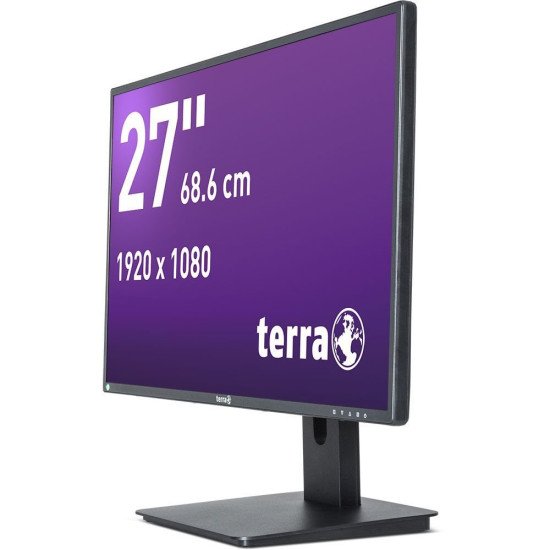 TERRA 3030251 écran PC 68,6 cm (27") Full HD Noir