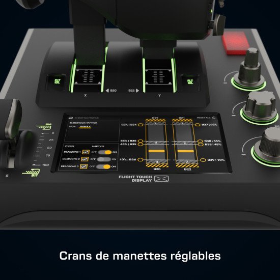 Turtle Beach Système de simulation universelle HOTAS VelocityOne™ Flightdeck Turtle Beach Système de simulation universelle HOTAS VelocityOne™ Flightdeck