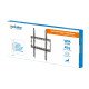 Manhattan Support mural pour TV/moniteurs (fixe), écrans 32" à 55", Compatibilité VESA : de 200x200 à 400x400 mm (vérifiez les dimensions des quatre trous de fixation à l'arrière), charge max. 40 kg, noir