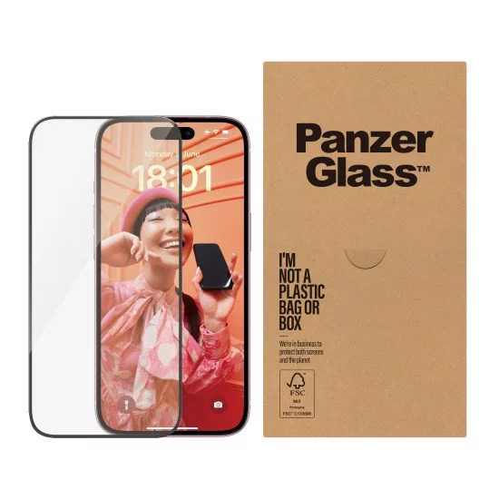 PanzerGlass ® Screen Protector iPhone 15 | Ultra-Wide Fit w. EasyAligner Protection d'écran transparent Apple 50 pièce(s) PanzerGlass ® Screen Protector iPhone 15 | Ultra-Wide Fit w. EasyAligner Protection d'écran transparent Apple 50 pièce(s)