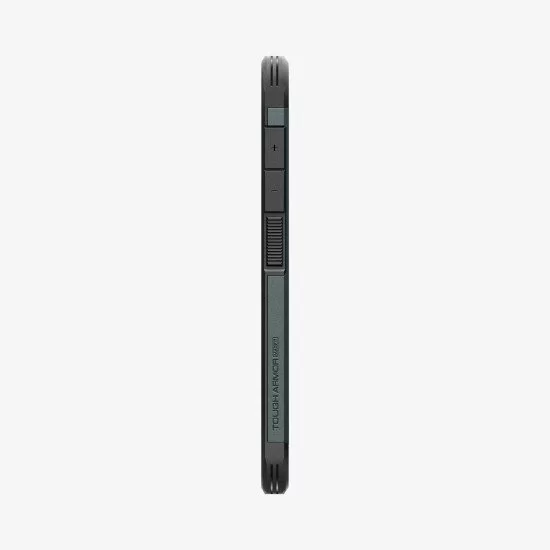 Spigen Tough Armor AI (MagFit) coque de protection pour téléphones portables 17 cm (6.7") Housse Vert foncé Spigen Tough Armor AI (MagFit) coque de protection pour téléphones portables 17 cm (6.7") Housse Vert foncé