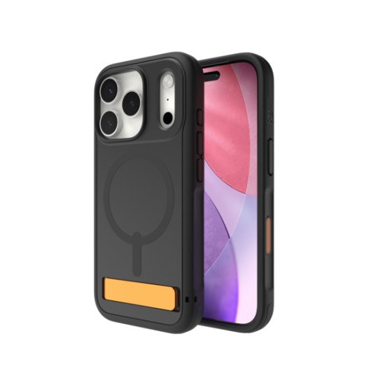 ZAGG Sedona Snap Kickstand coque de protection pour téléphones portables 16 cm (6.3") Housse Noir