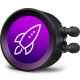 NZXT RL-KRZ53-01 système de refroidissement d'ordinateur Processeur Refroidisseur de liquide tout-en-un 12 cm Noir