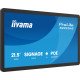 iiyama ProLite S2225AS-B1P Écran plat de signalisation numérique 54,6 cm (21.5") LCD Wifi 500 cd/m² Full HD Noir Intégré dans le processeur Android 14 24/7