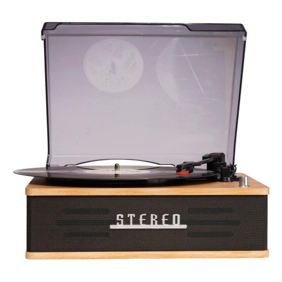 Denver VPB-262LW Tourne-disque entraîné par courroie Noir, Bois Manuel