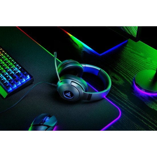 Razer Kraken V3 X Casque Avec fil Arceau Jouer USB Type-A Noir