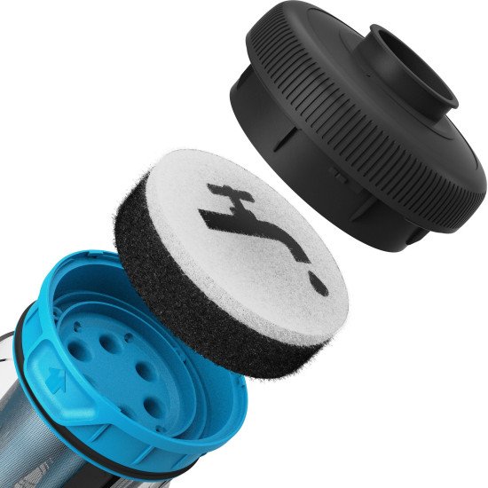 Black & Decker BHFEB520D1 aspirateur balai et balai électrique Aspirateur-balai 2 en 1 Batterie Sec Sans sac Noir, Transparent, Blanc 2 Ah