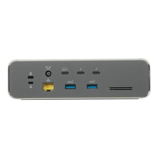Targus DOCK230EUZ station d'accueil Avec fil Thunderbolt 5 Argent