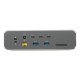 Targus DOCK230EUZ station d'accueil Avec fil Thunderbolt 5 Argent