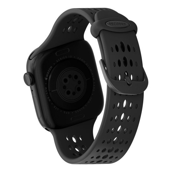 Decoded Ares O Watch Band Bande Noir Silicone