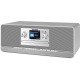 TechniSat DIGITRADIO 372 CD BT Cuisine Analogique et numérique Anthracite, Argent