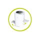 Mobile Origin WCHS-PW11-WHT chargeur d'appareils mobiles Smartphone, Smartwatch, Casques Blanc USB Recharge sans fil Charge rapide Intérieure
