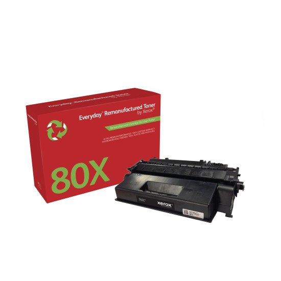 Toner remanufacturé Mono Everyday™ de Xerox compatible avec HP 80X (CF280X), Grande capacité