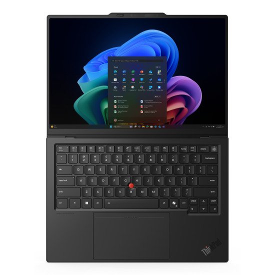 Lenovo ThinkPad X1 Carbon Gen 14 Aura Edition Copilot+ PC Intel Core Ultra 7 355 Ordinateur portable 35,6 cm (14") Écran tactile WUXGA 32 Go LPDDR5x-SDRAM 512 Go SSD Wi-Fi 7 (802.11be) Windows 11 Pro Belge Noir