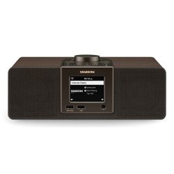 Sangean WFR-32 Radio portable Personnel Numérique Noir, Noyer