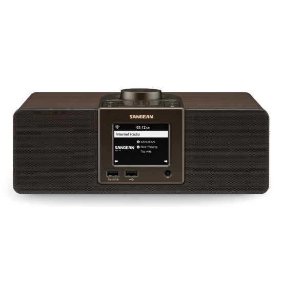 Sangean WFR-32 Radio portable Personnel Numérique Noir, Noyer