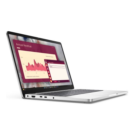 DELL Pro 14 PC14250 Intel Core Ultra 5 235U Ordinateur portable 35,6 cm (14") Full HD+ 16 Go DDR5-SDRAM 512 Go SSD Wi-Fi 6E (802.11ax) Windows 11 Pro US International Platine, Argent