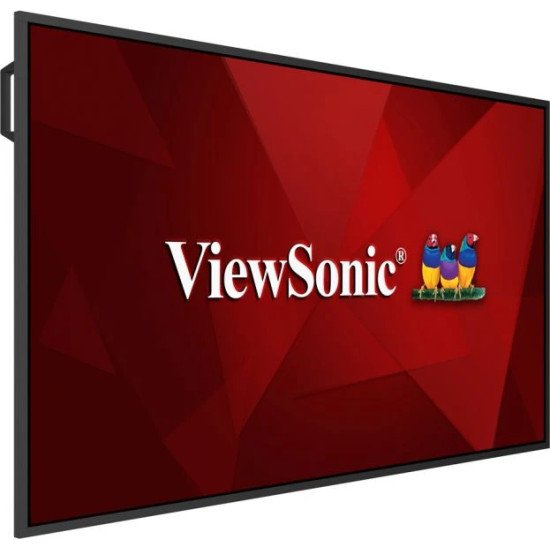 Viewsonic CDE65G3-1C Écran d'affichage dynamique Écran plat de signalisation numérique 165,1 cm (65") LCD 500 cd/m² 4K Ultra HD Noir 24/7