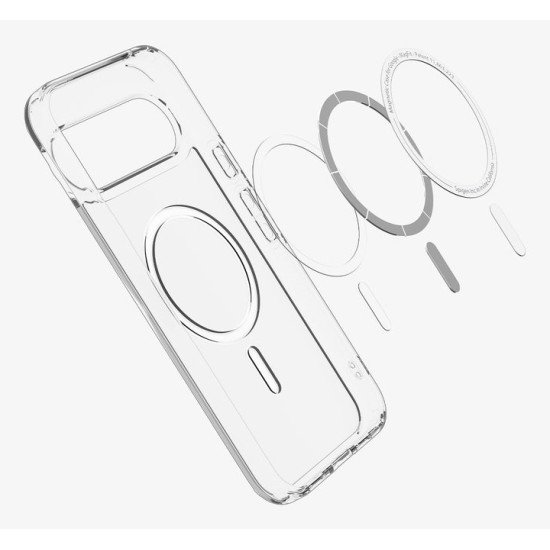Spigen ACS09702 coque de protection pour téléphones portables 16 cm (6.3") Housse Transparent, Blanc Spigen ACS09702 coque de protection pour téléphones portables 16 cm (6.3") Housse Transparent, Blanc