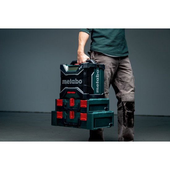 Metabo RC 12-18 Chantier Analogique et numérique Noir, Vert, Rouge Metabo RC 12-18 Chantier Analogique et numérique Noir, Vert, Rouge