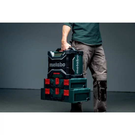 Metabo RC 12-18 Chantier Analogique et numérique Noir, Vert, Rouge Metabo RC 12-18 Chantier Analogique et numérique Noir, Vert, Rouge