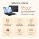 ASUS Vivobook 16 M1607KA-MB5NDW Copilot+ PC AMD Ryzen AI 5 330 Ordinateur portable 40,6 cm (16") WUXGA 16 Go DDR5-SDRAM 512 Go SSD Wi-Fi 6 (802.11ax) Windows 11 Home Belge Bleu, Argent