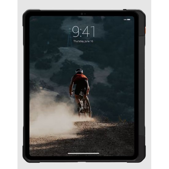 Urban Armor Gear Monarch iPad Air 13" (M4, 3rd Gen, 2026) 33 cm (13") Housse Orange
