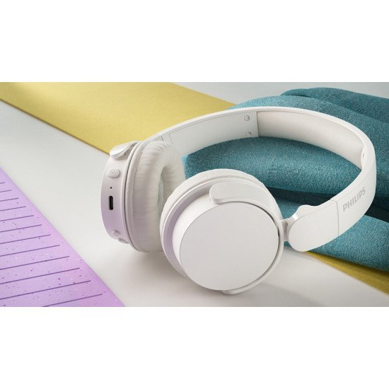 Philips 4000 series TAH4209WT/00 casque Sans fil Arceau Appels/Musique Bluetooth Blanc